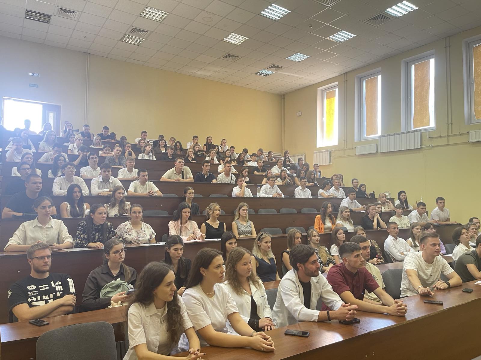 Встреча с первокурсниками